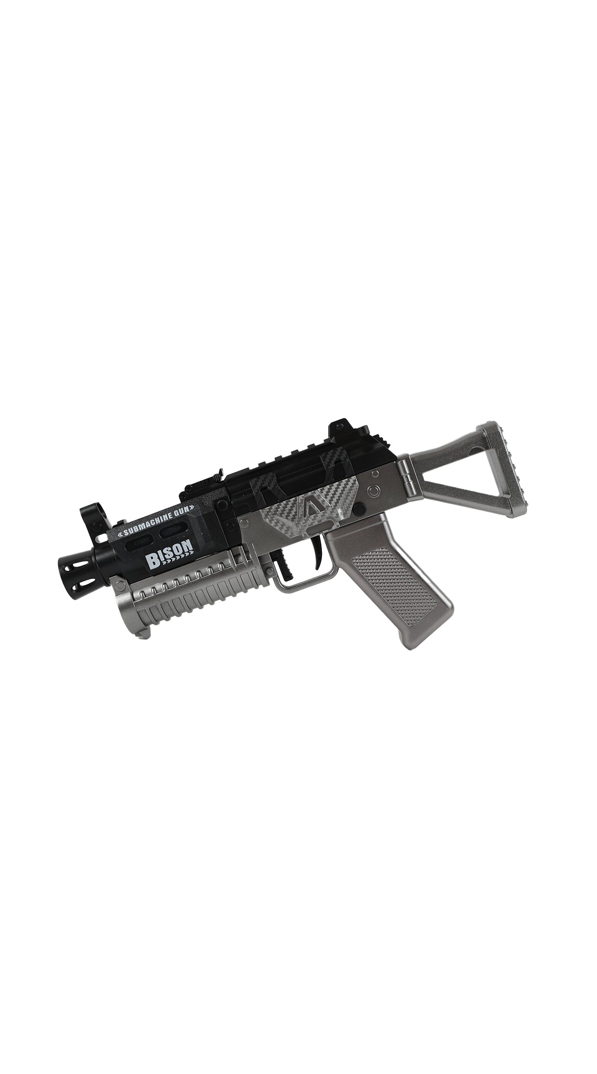 2 2 لون مختلط بيسون، M416 مسدس طلقات لينة قابل للطي مع خاصية القذف
