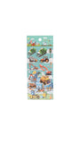 3D Construction Vehicle Stickers for Kids - MIDI