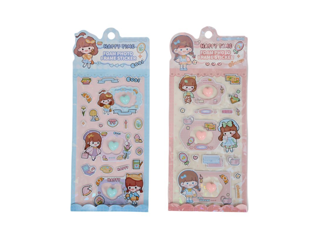 3D Foam Photo Frame Stickers - MIDI