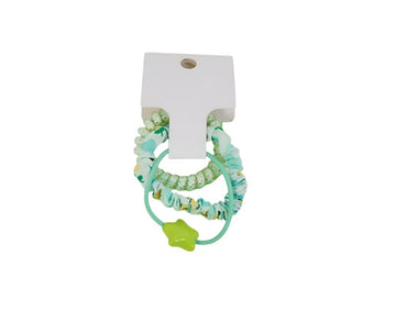 Elastic Hair Ties with Star-Shaped Charms 1