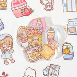 40 Cute Stickers for Planners & Laptops - MIDI