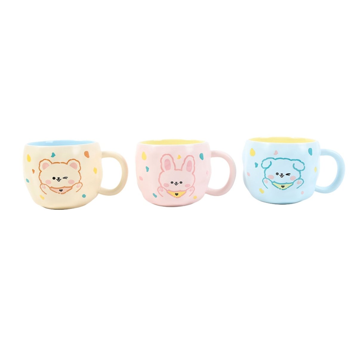Ceramic Cup 400ml Cute Bear Cartoon Design 4
