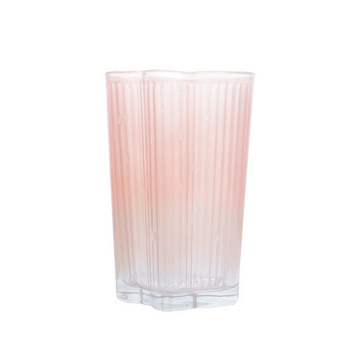 420ml Pink Glass - Elegant Design - MIDI