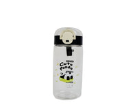 450ml Cute Panda Plastic Water Bottle with Snap Lid 1