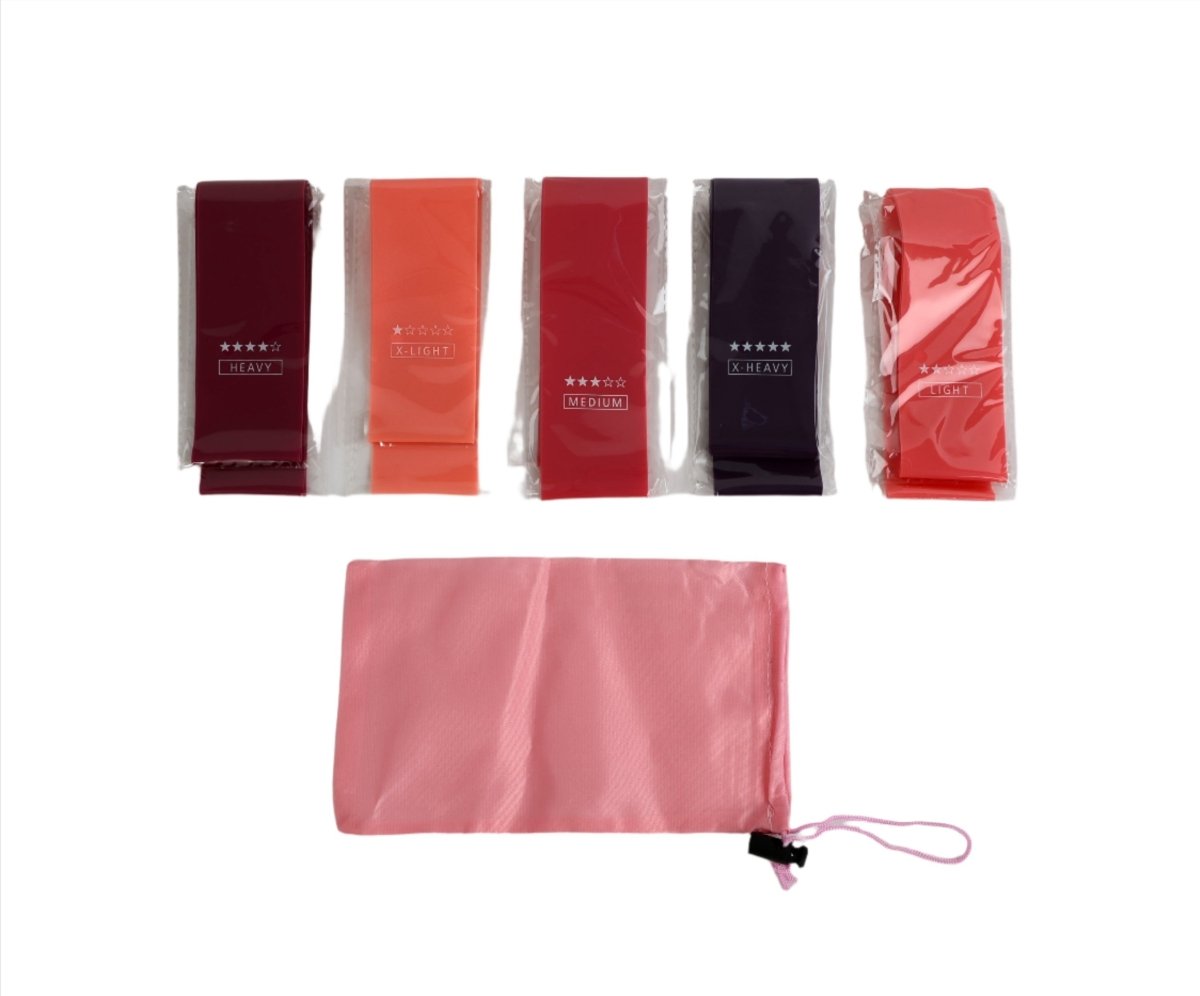 5 - Piece Resistance Band Set - MIDI