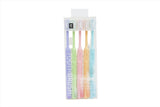 5 Soft Pastel Toothbrushes - MIDI