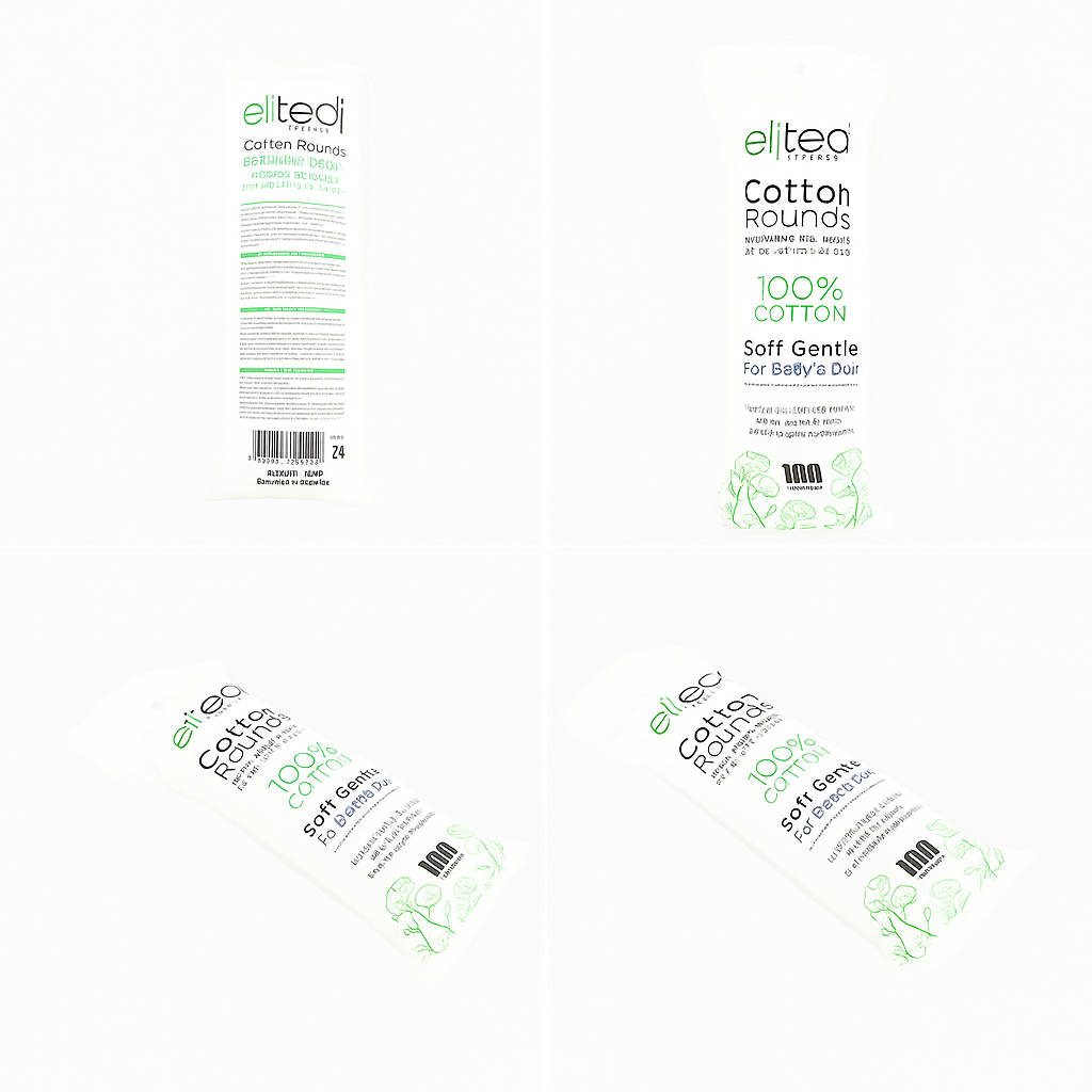 إيليت بليزا أقراص قطنية 100٪ – 100 قطعة