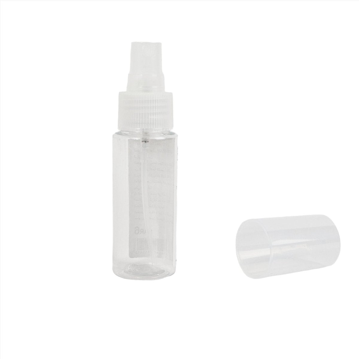 50ml Clear Plastic Spray Bottle - MIDI