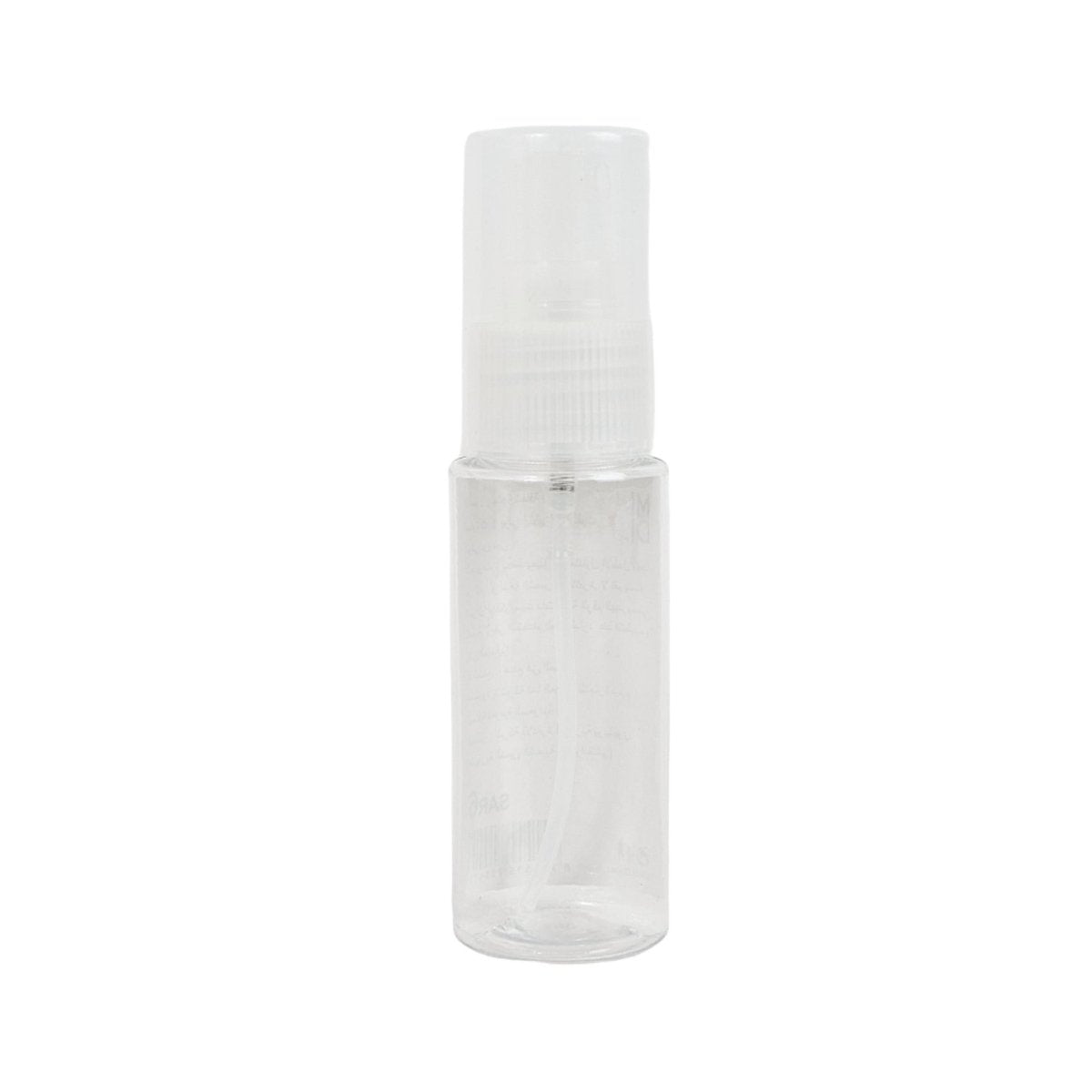50ml Clear Plastic Spray Bottle - MIDI