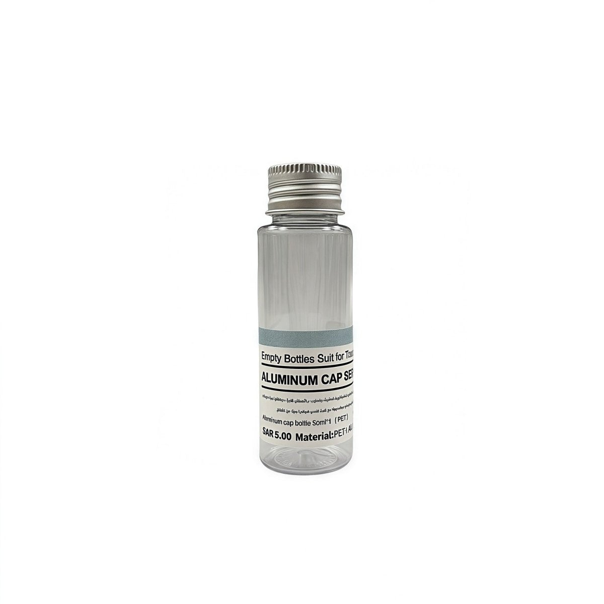 50ml Empty Travel Bottles with Aluminum Cap - MIDI