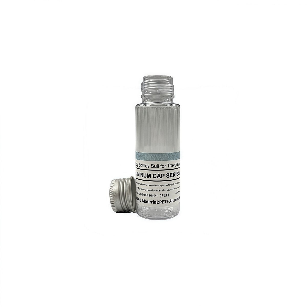 50ml Empty Travel Bottles with Aluminum Cap - MIDI