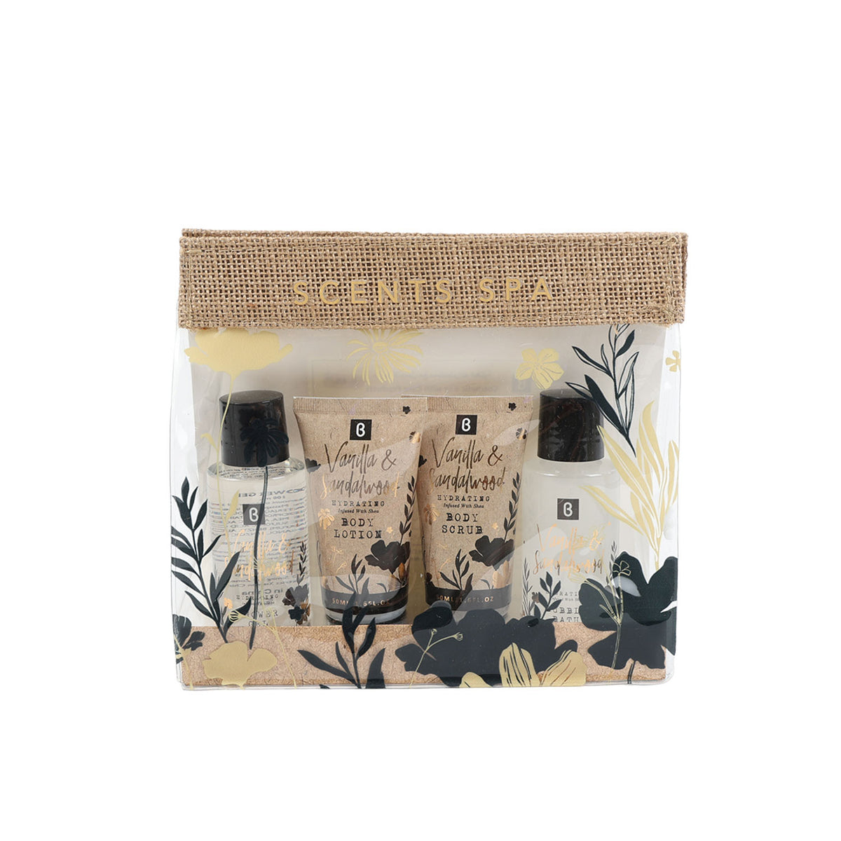 100ml bubble bath 50ml lotion 50ml body scrub