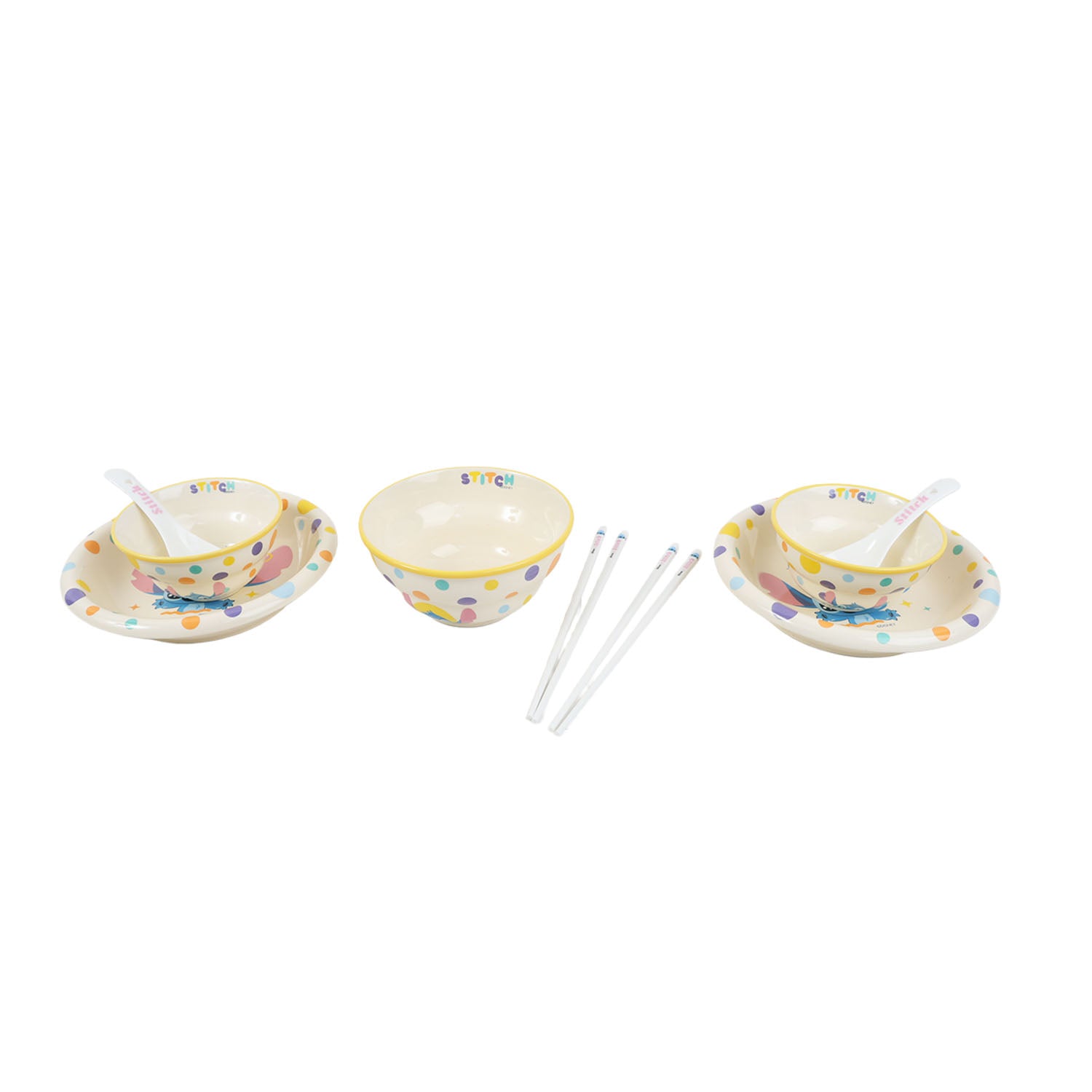 Two4.5-inch Bowls*26-inch Bowl*18-inchPlates*2,