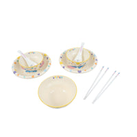 Two4.5-inch Bowls*26-inch Bowl*18-inchPlates*2,