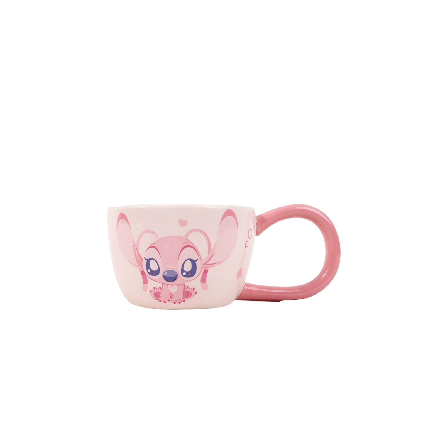 Angel long handle coffee cupSize：10*16.5*7cm