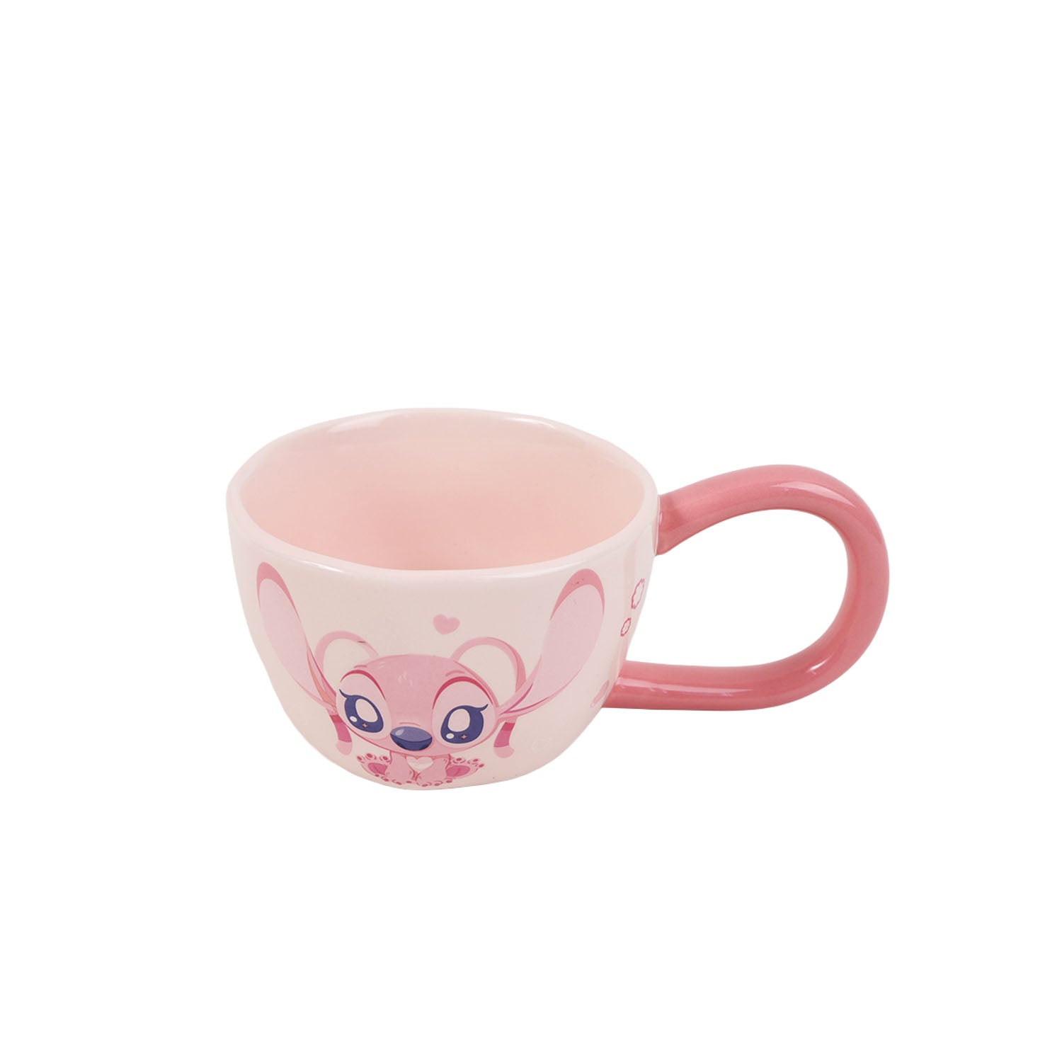 Angel long handle coffee cupSize：10*16.5*7cm