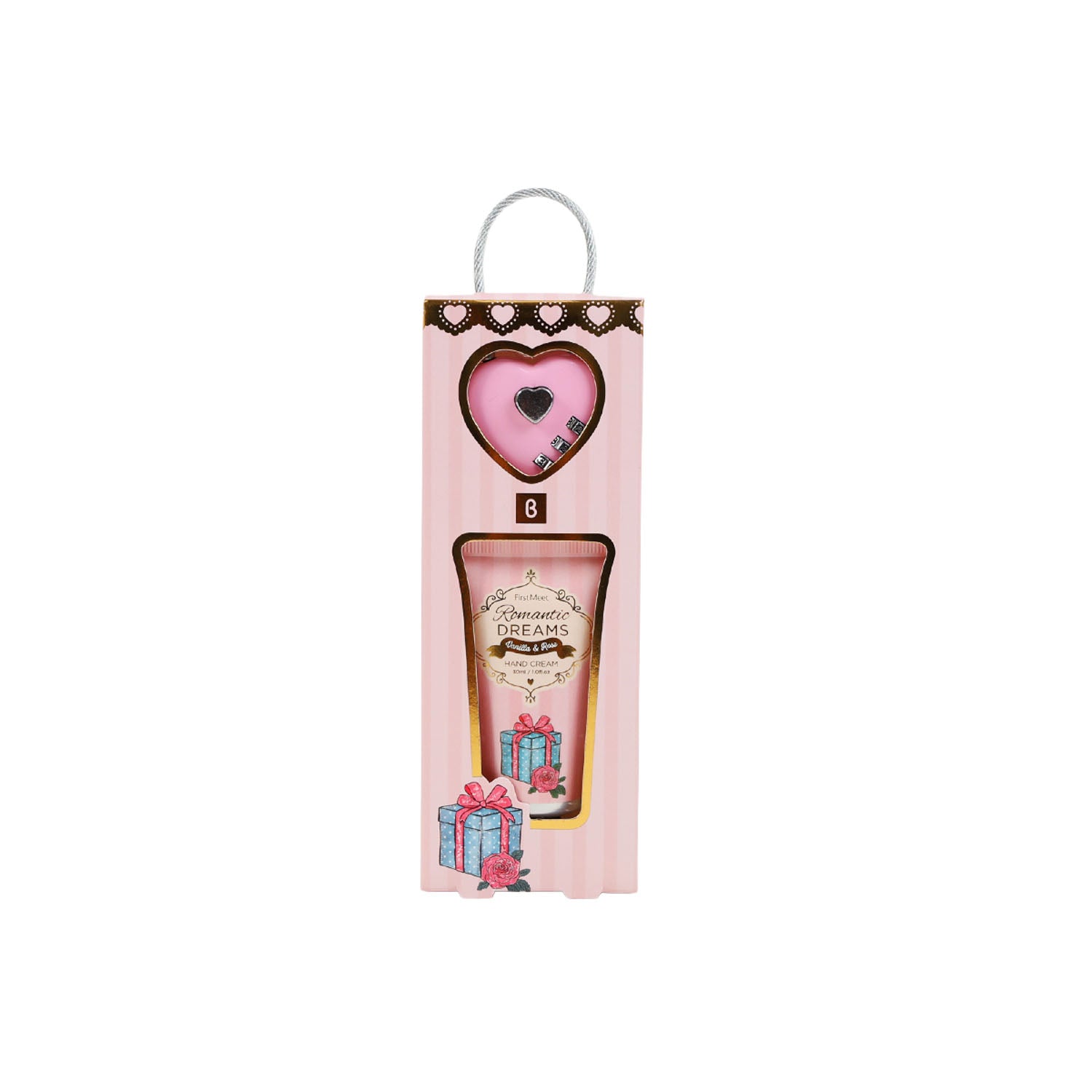 Paper box30ml hand cream in aluminum