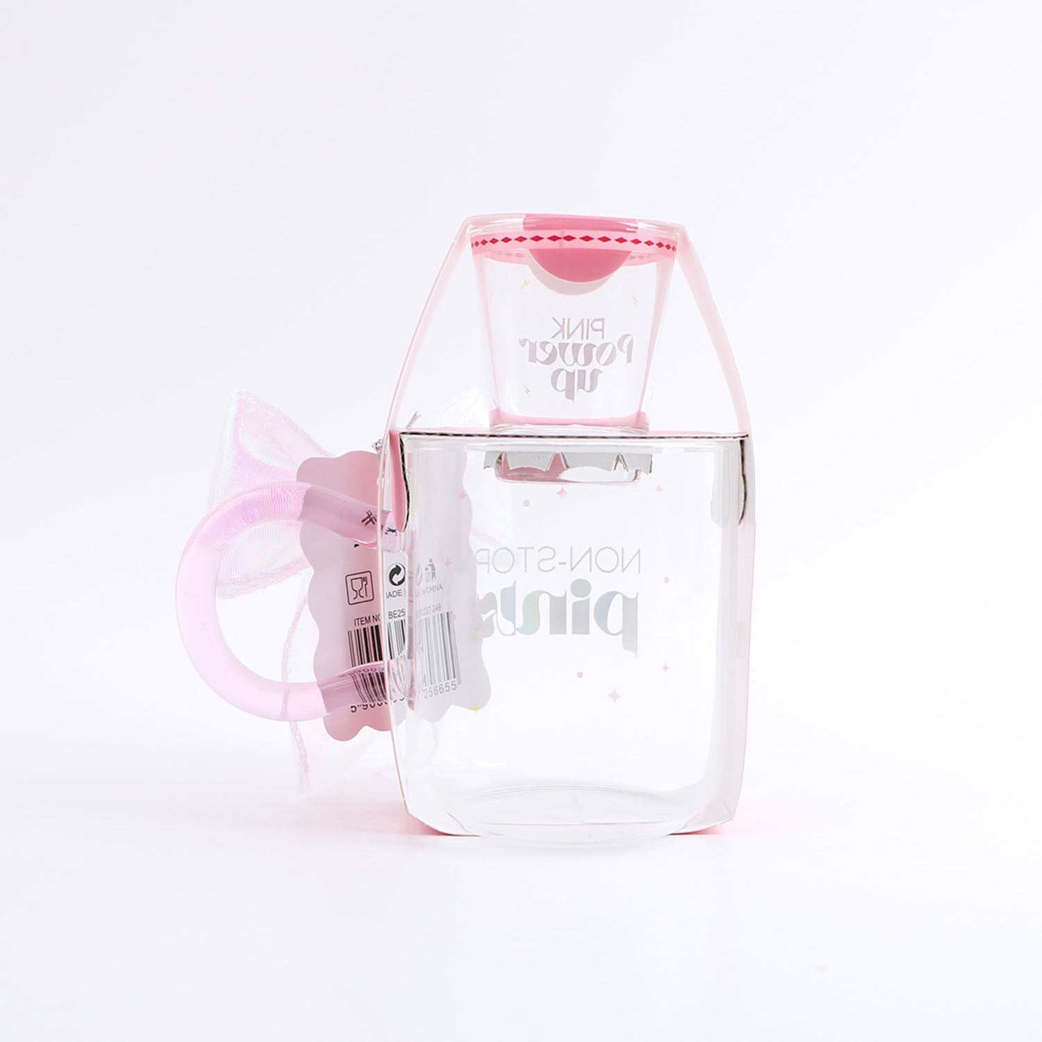 glass coffee mug,1pc shot glass ribbon bow