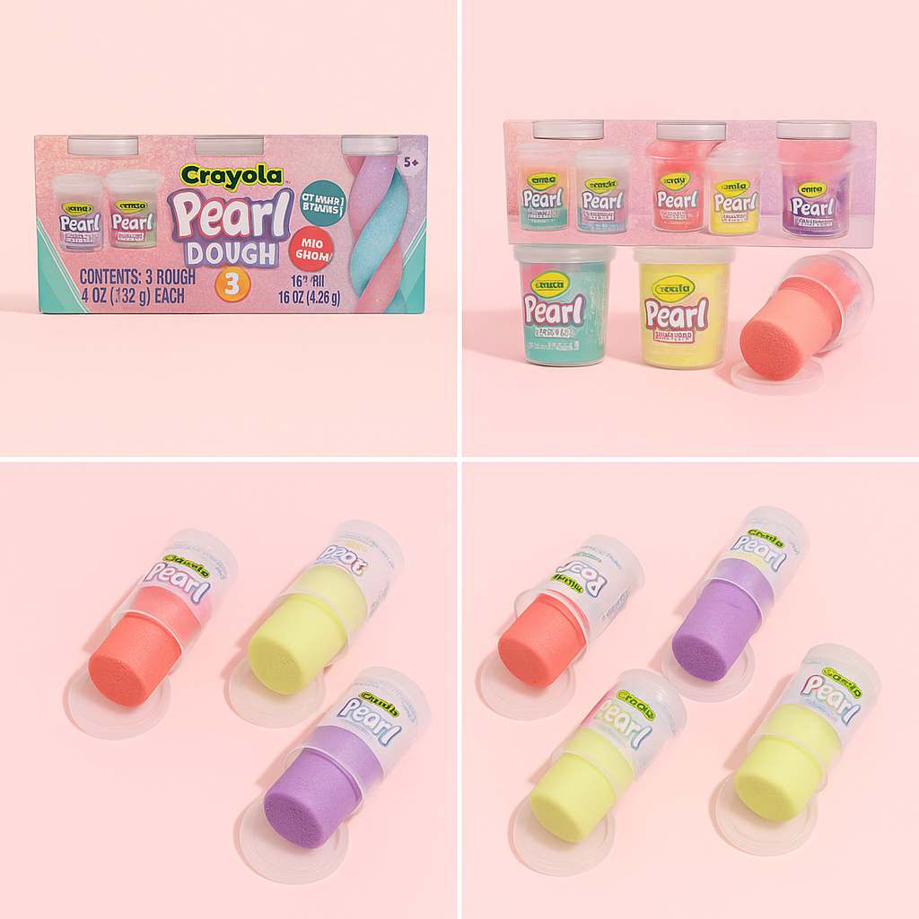 Crayola Pearl Dough: 3-Pack