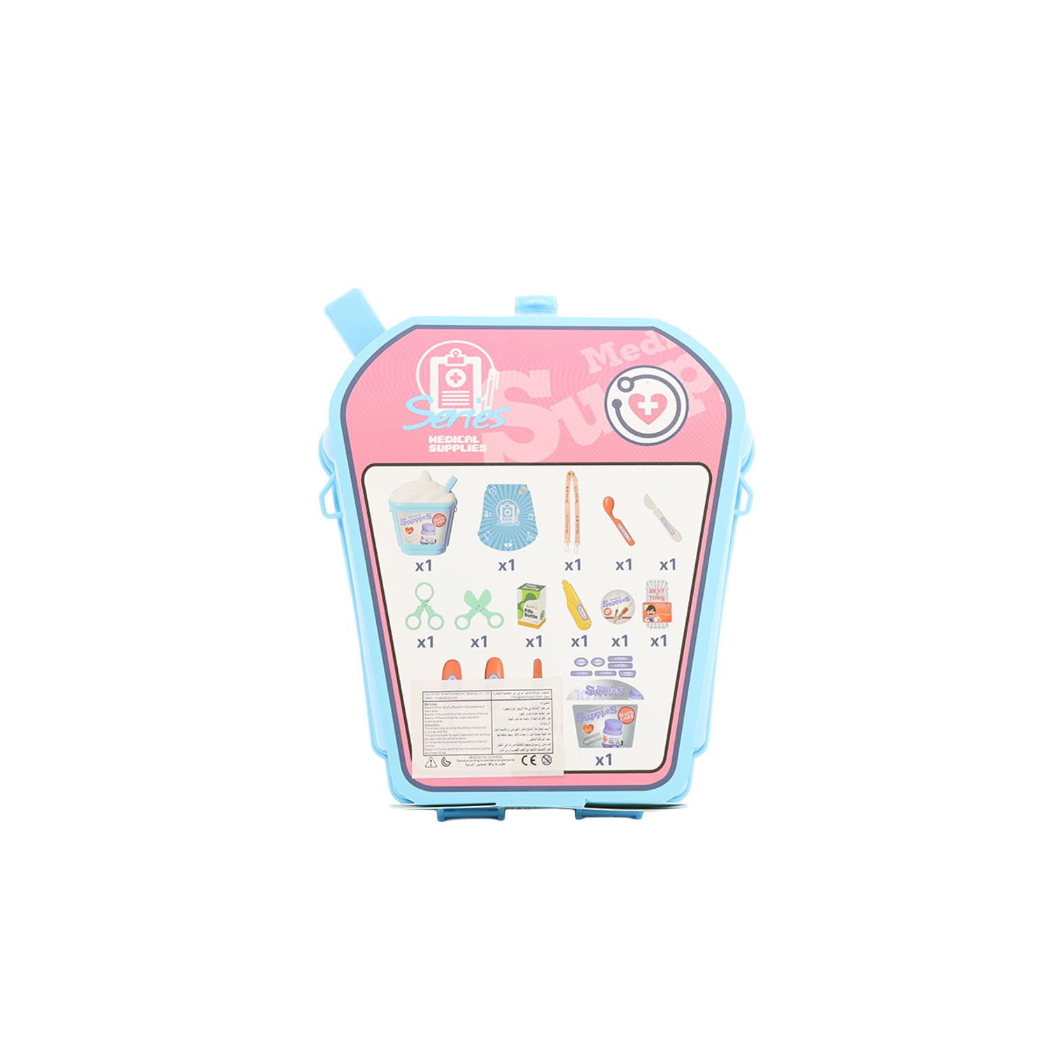 Kids Medical Set – 15 Pcs Doctor Backpack Toy