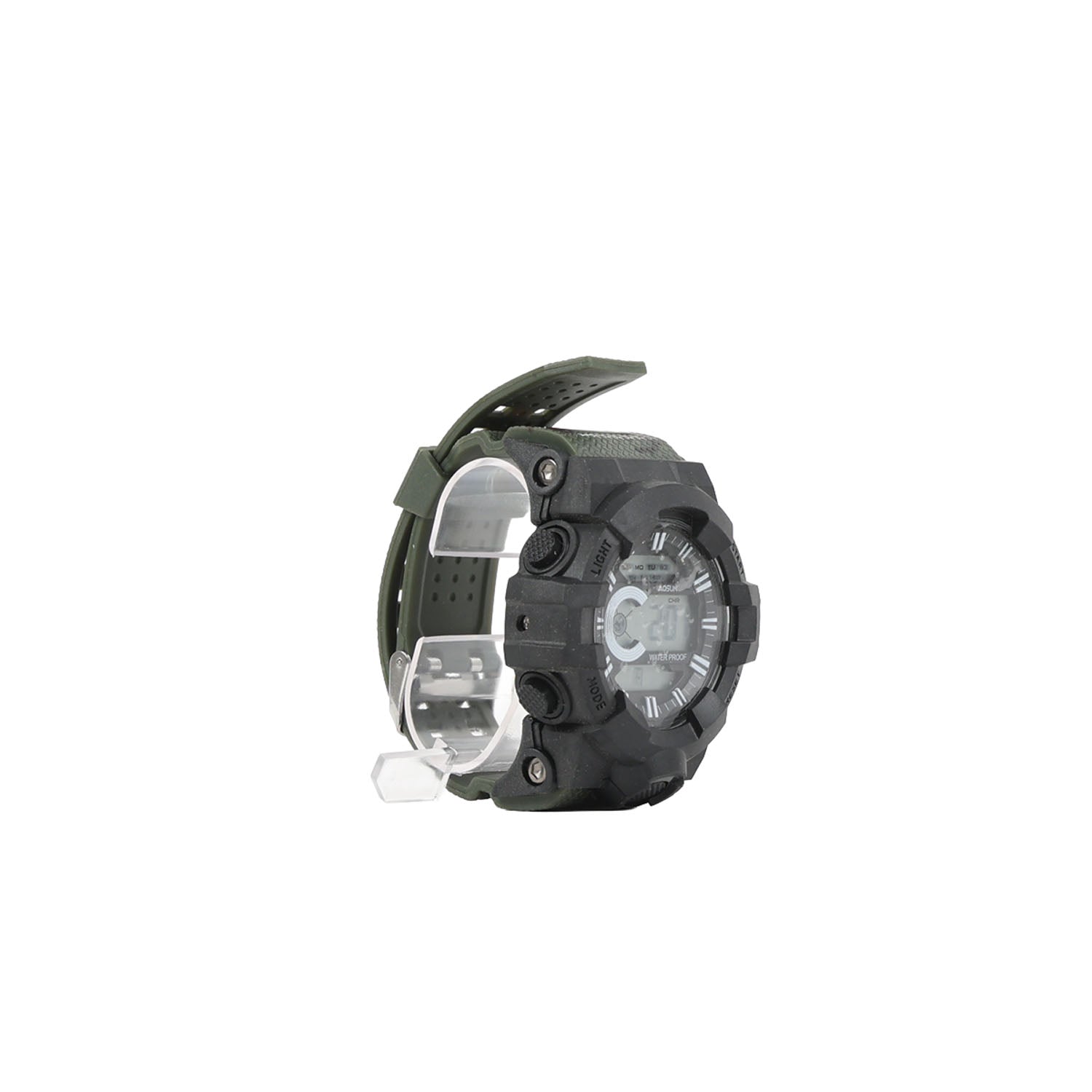 ساعة AOSUN رياضية سوداء