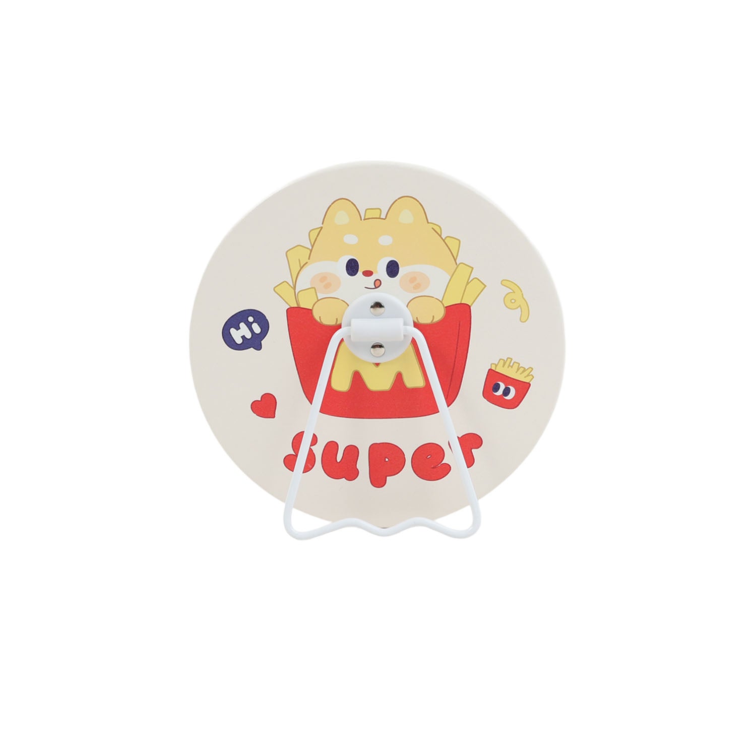 MK ROUND BRACKET MIRROR/HAPPY DOG SERIES