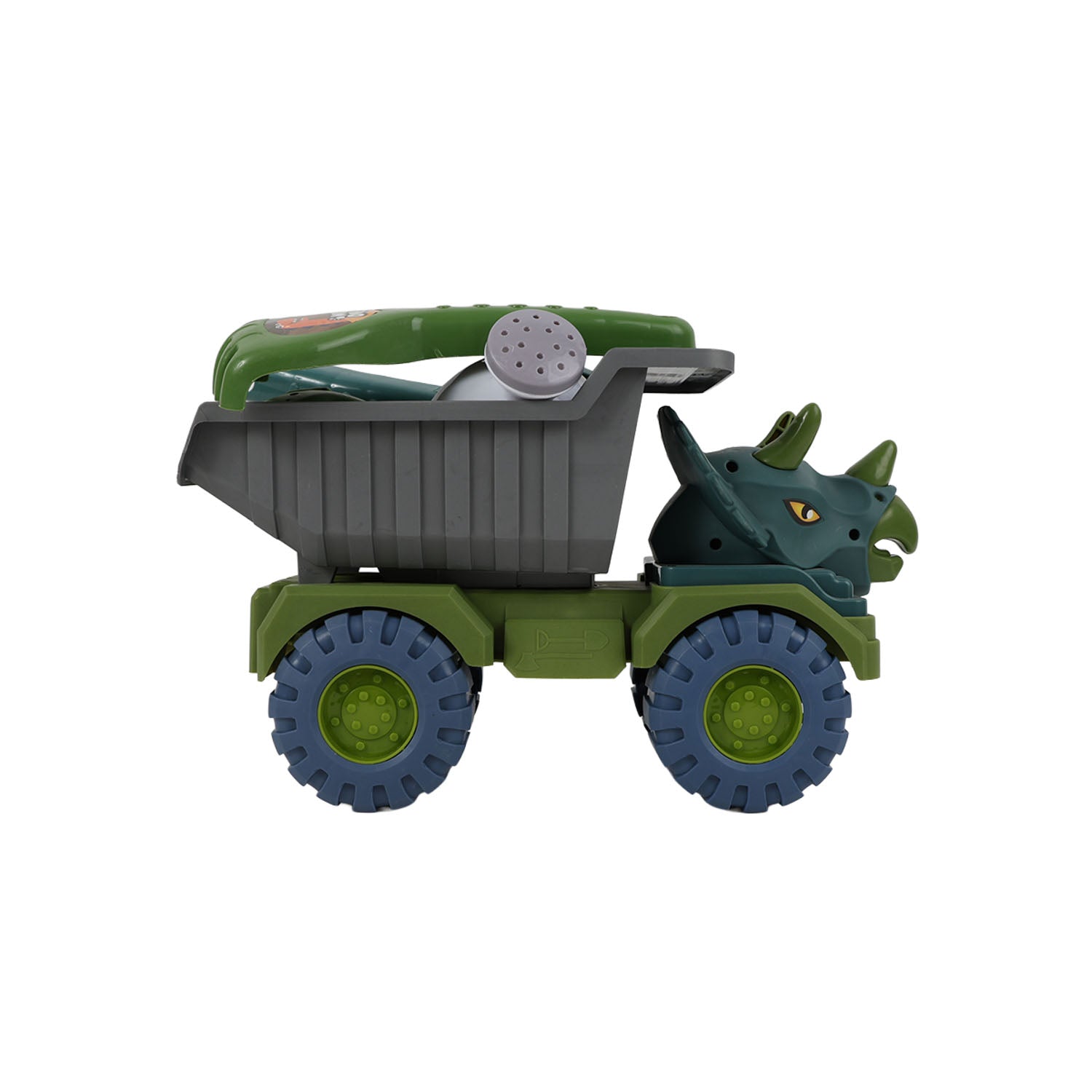 Beach Dinosaur Car 6pcs (2 hybrid, sliding)