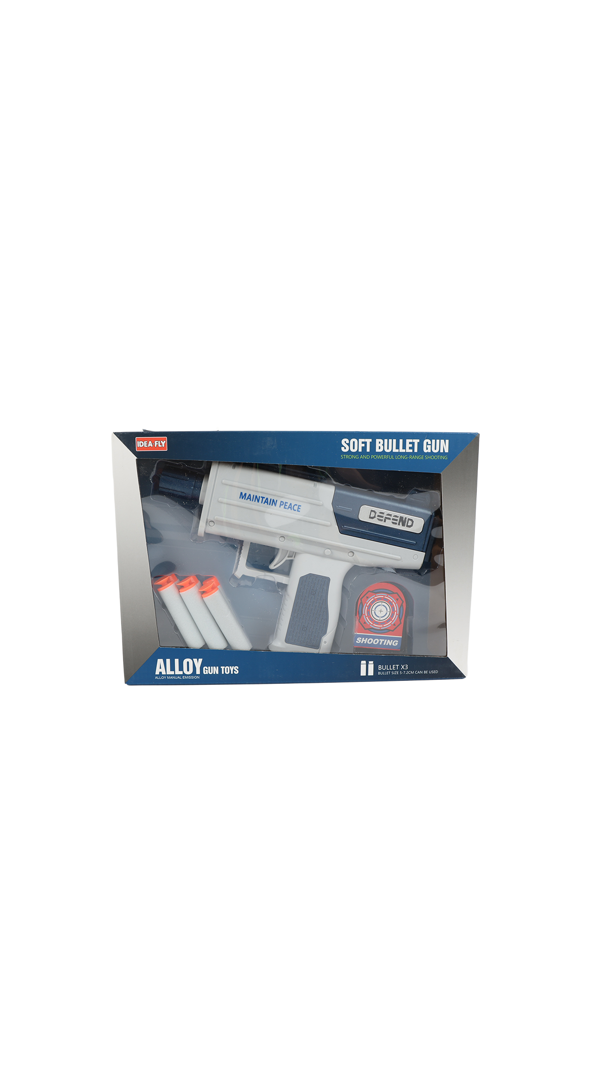 Alloy Uzi soft bullet gun