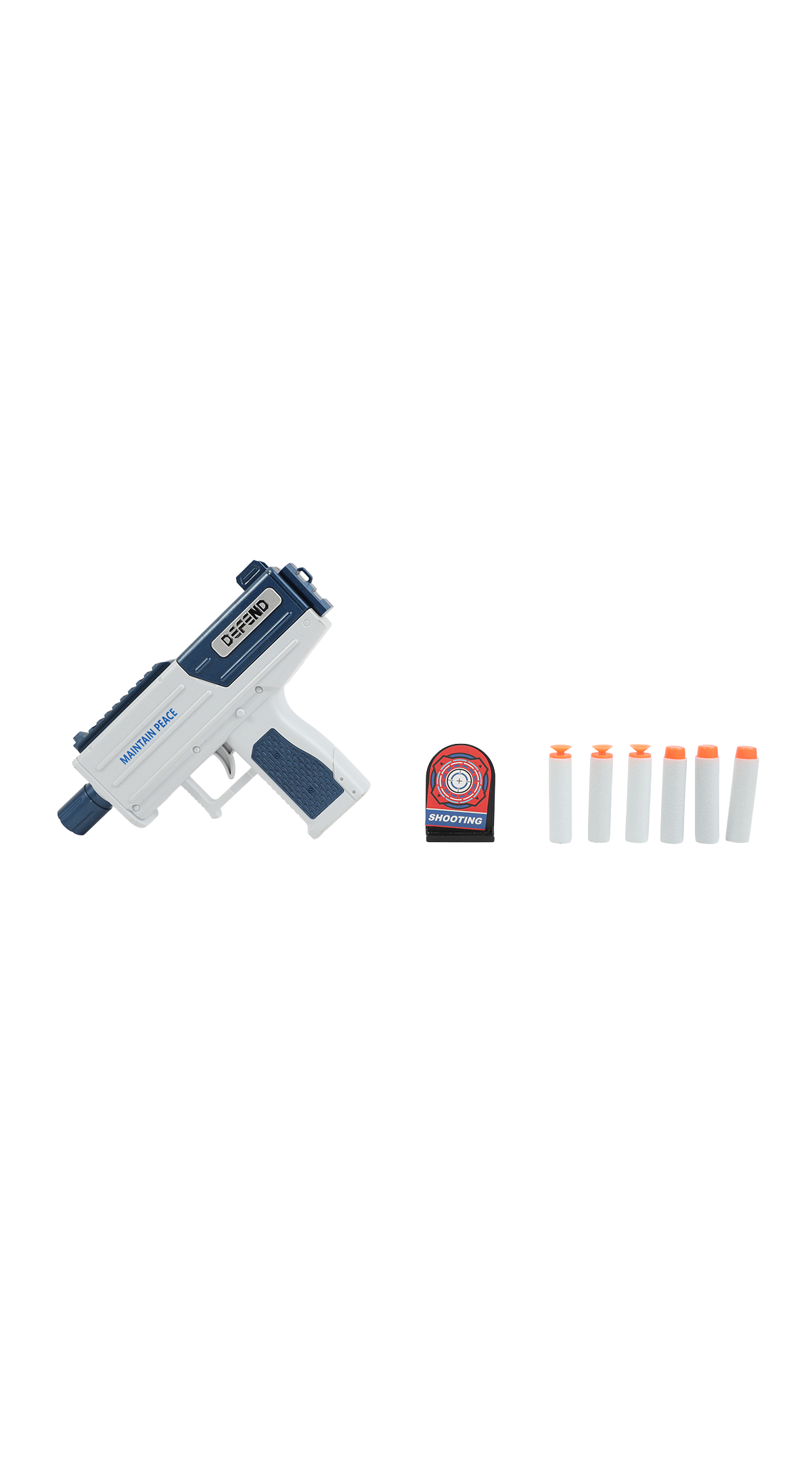 Alloy Uzi soft bullet gun