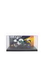 1:14 Kawasaki alloy pull-back motorcycle