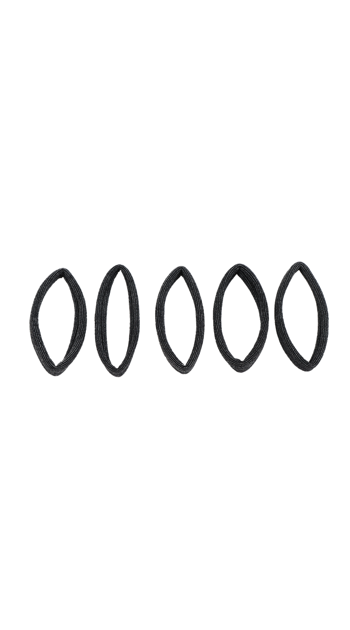 3 - أساور شعر أنيقة من هونغزي (6 أربطة)