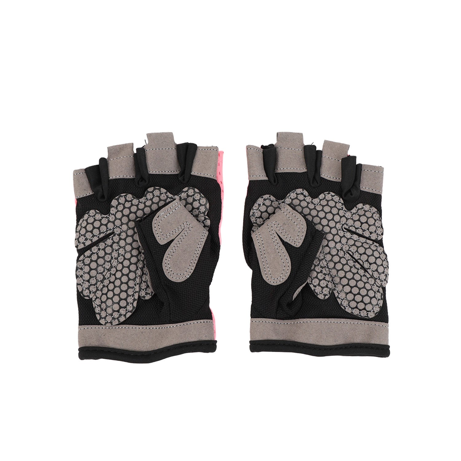 Pink Half-Finger Sports Support Gloves 4