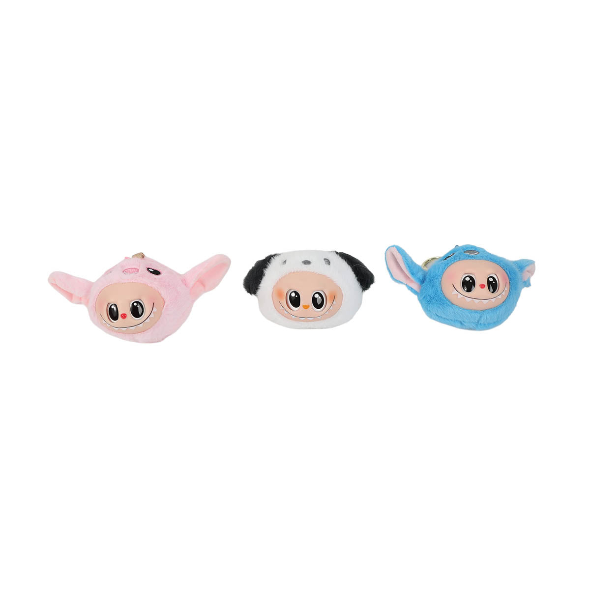 Soft Plush Keychain with Cartoon Monster Design 1