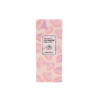 Impressionist morning dew rose perfume box with pink flower pattern