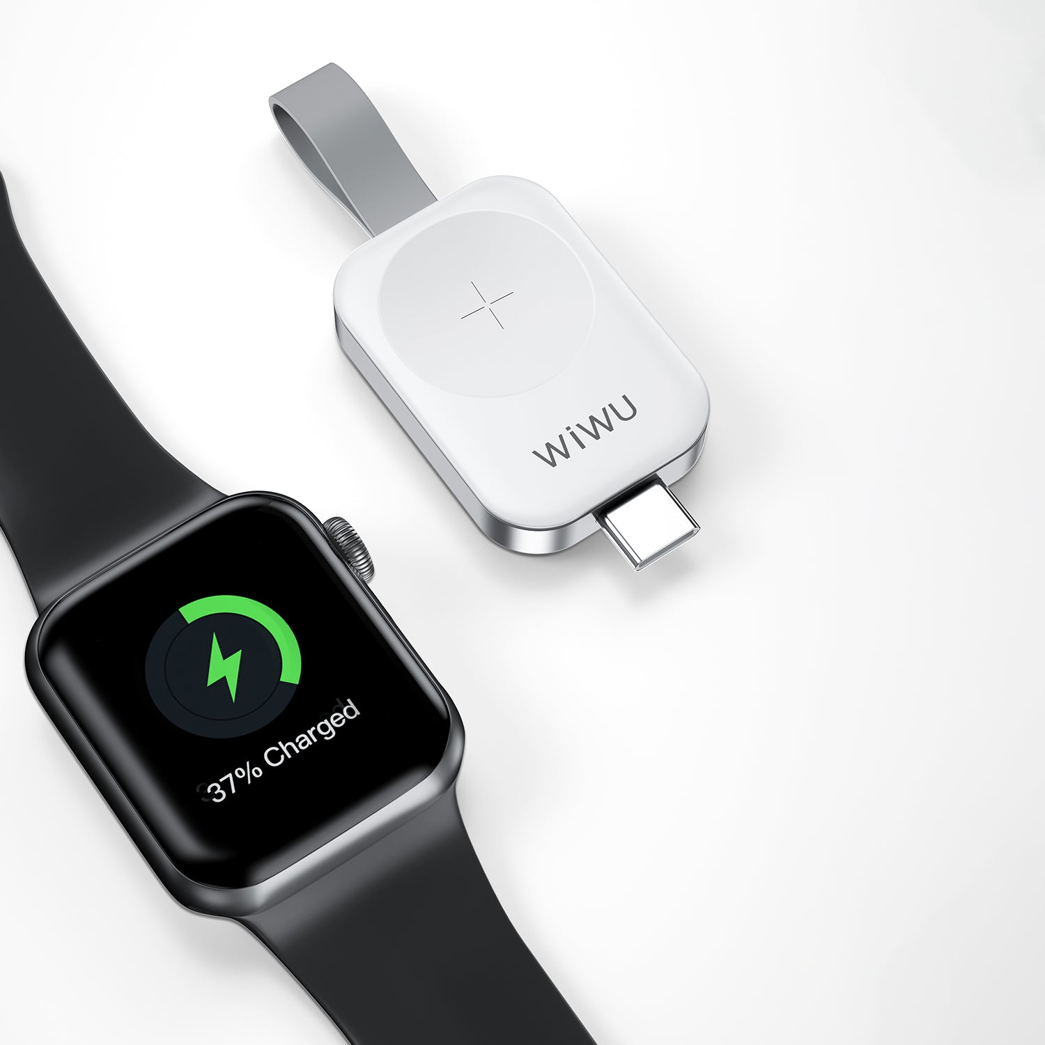 4 - شاحن لاسلكي Apple Watch صغير