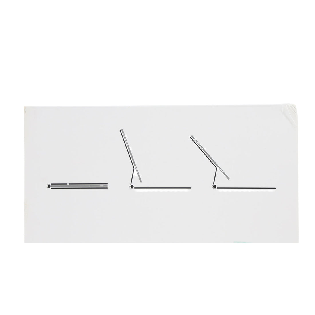 Wireless keyboard for iPad hinge and side rod parts, slim metal pieces