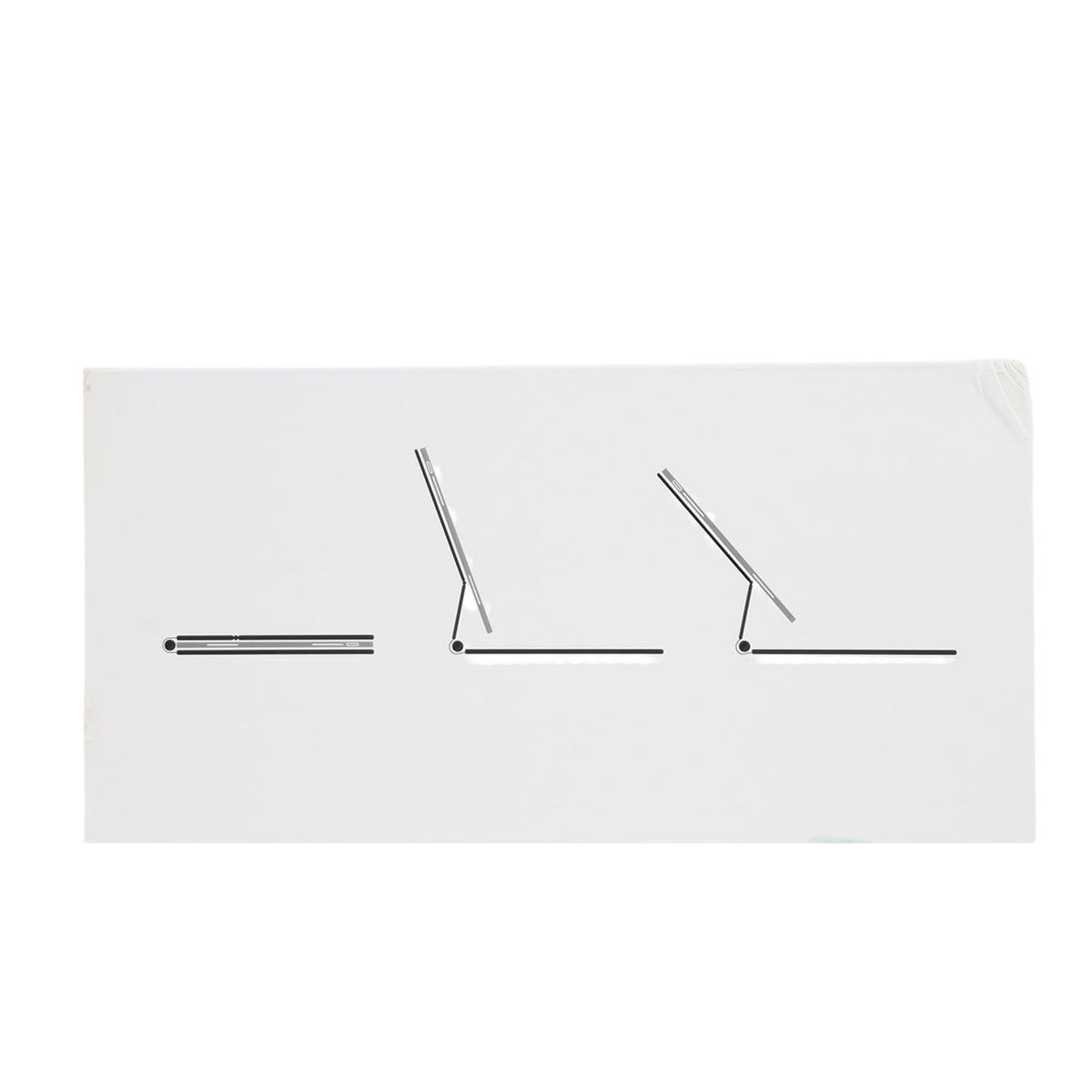 Wireless keyboard for iPad hinge and side rod parts, slim metal pieces