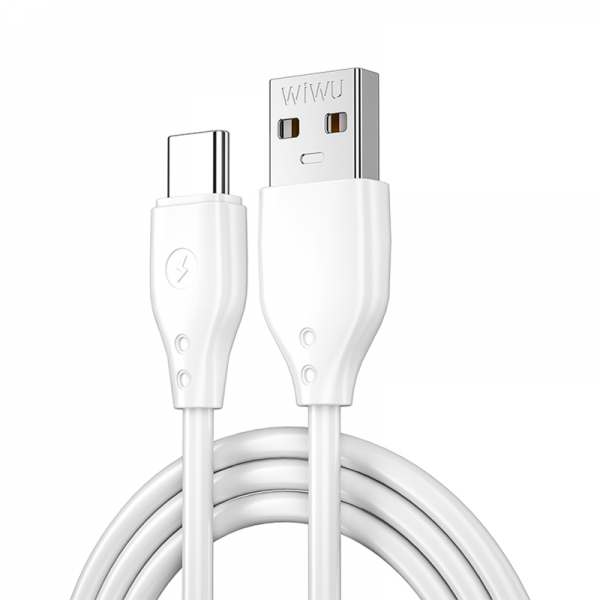 كابل بايونير من ويوو (WIWU) - USB A إلى USB C - White