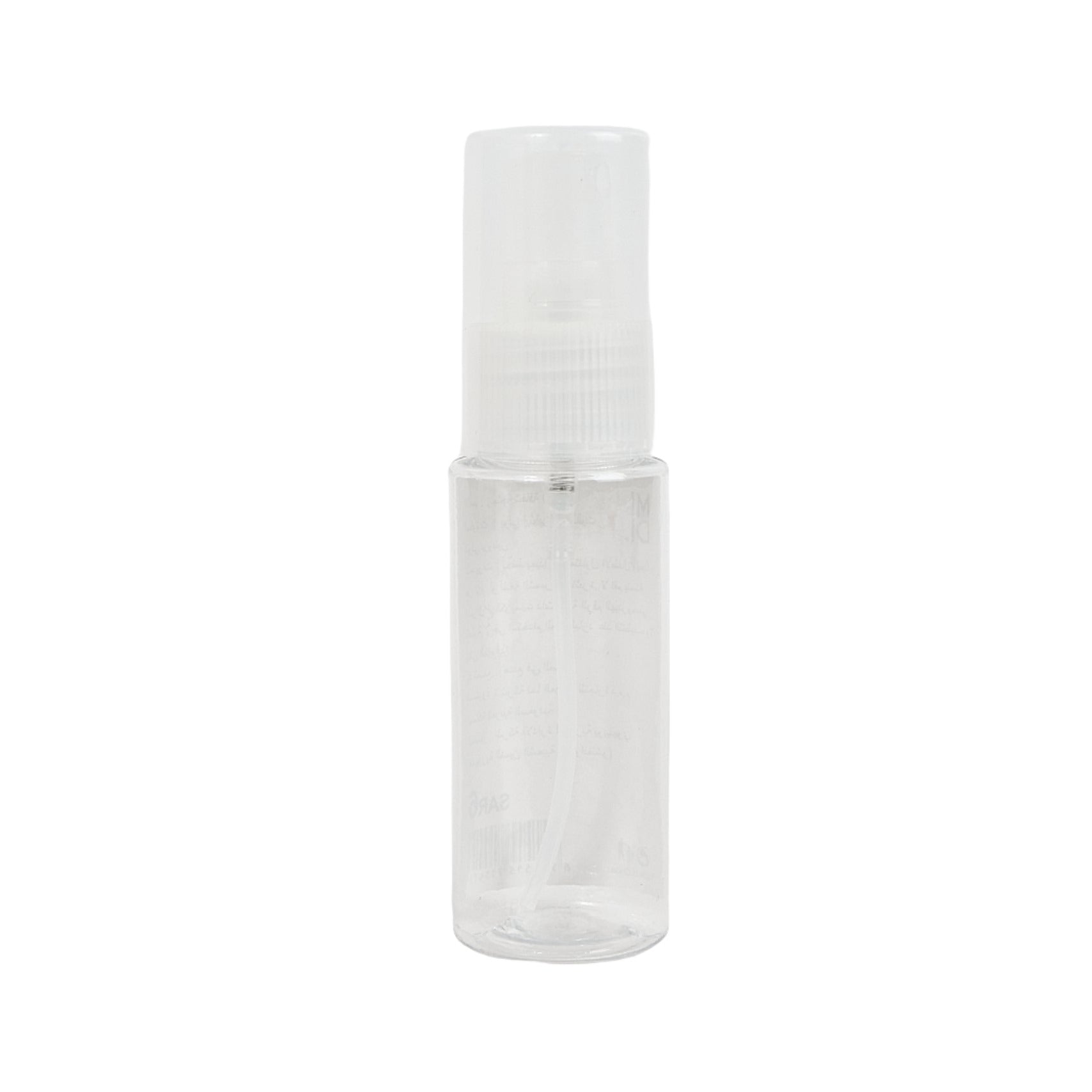 Transparent bottle nozzle 50ml