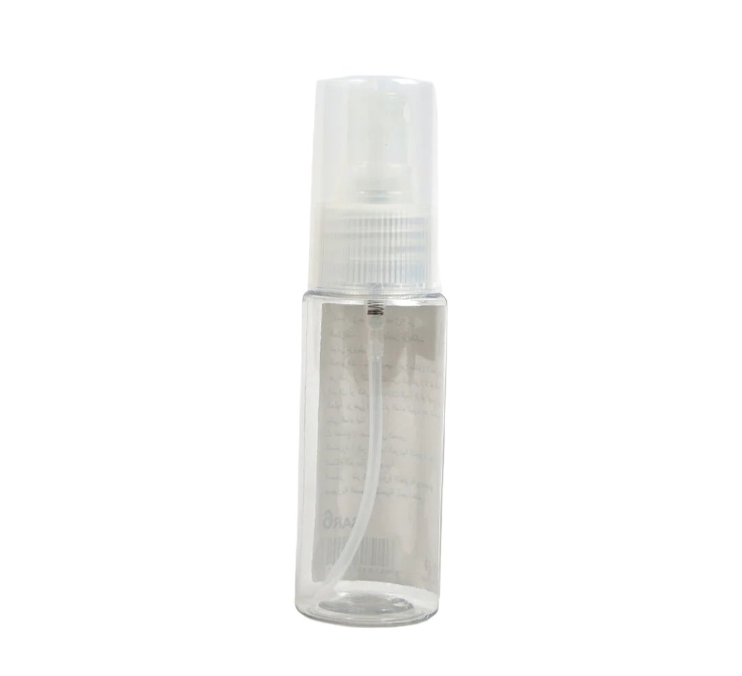 Transparent bottle nozzle 50ml