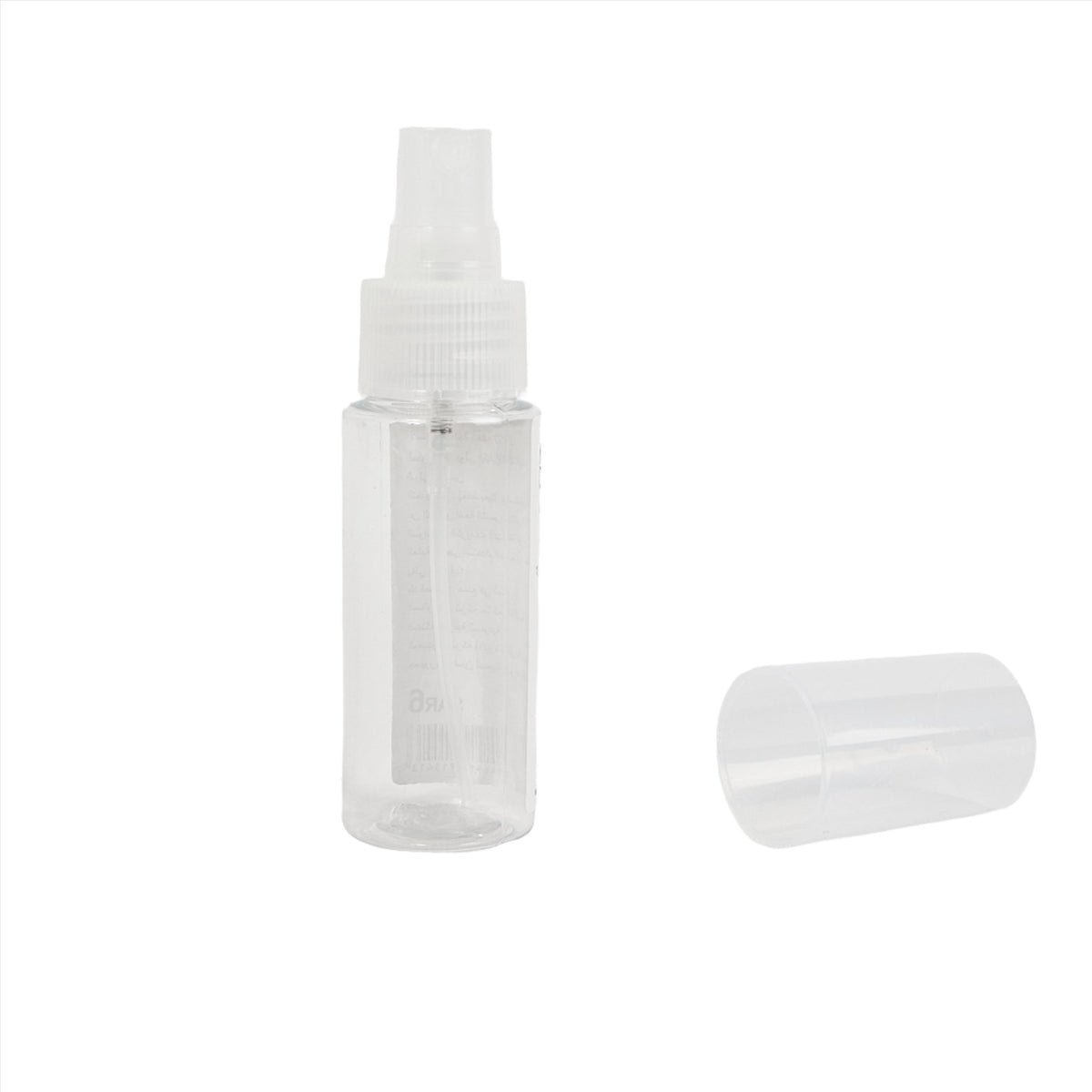 Transparent bottle nozzle 50ml