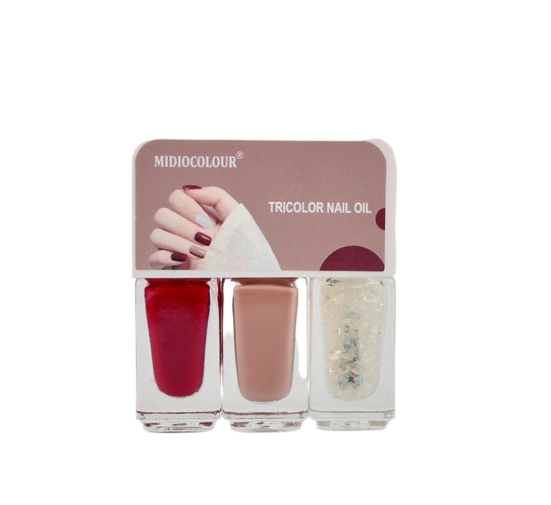 Jelly Tricolor Nail Polish - Queen