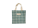 Fresh plaid hand bag lunch bag/Mixed