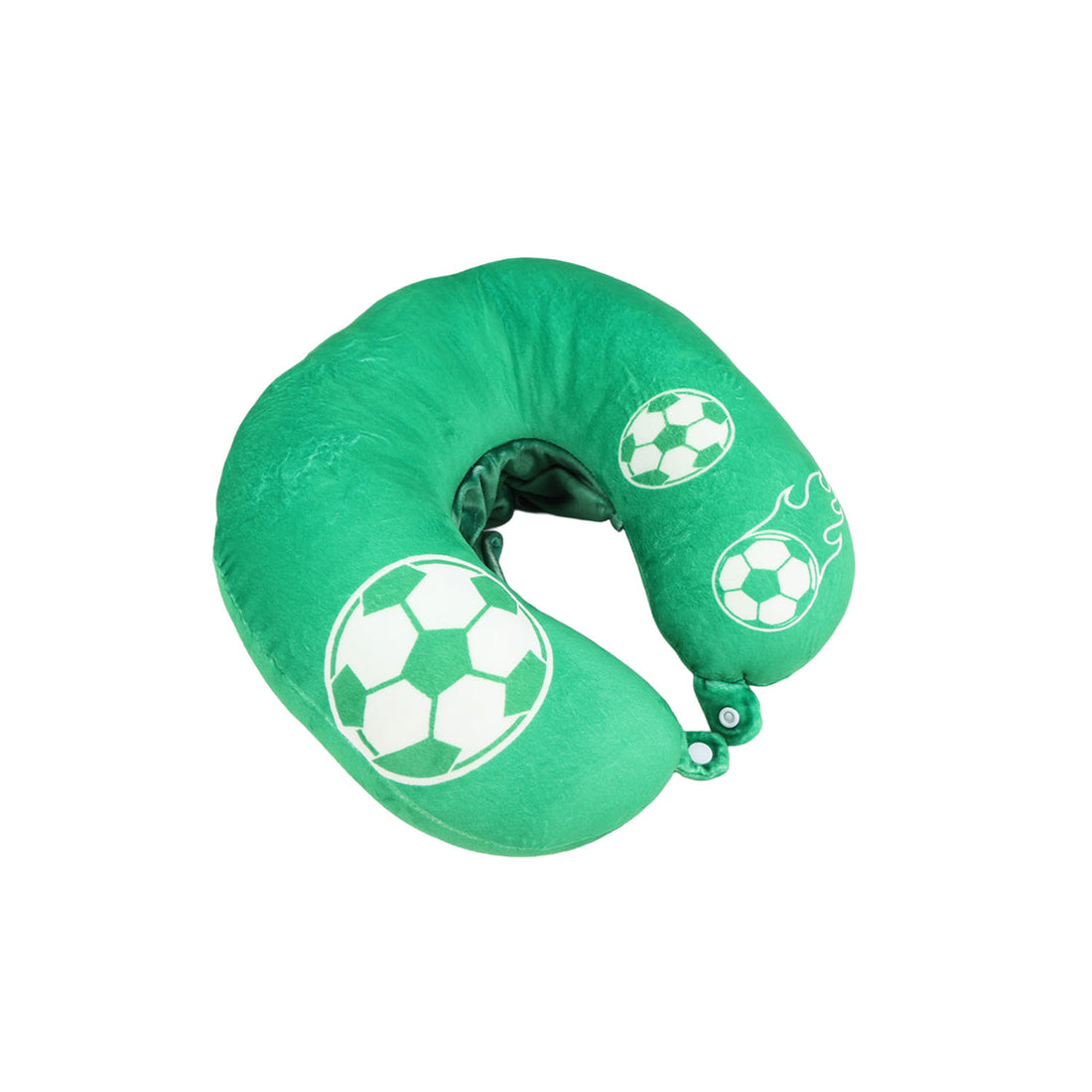 وسادة على شكل حرف U-Happy Football Series Hooded U-Shaped Pillow