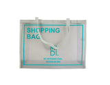 Mesh Large Shopping Bag/Blue