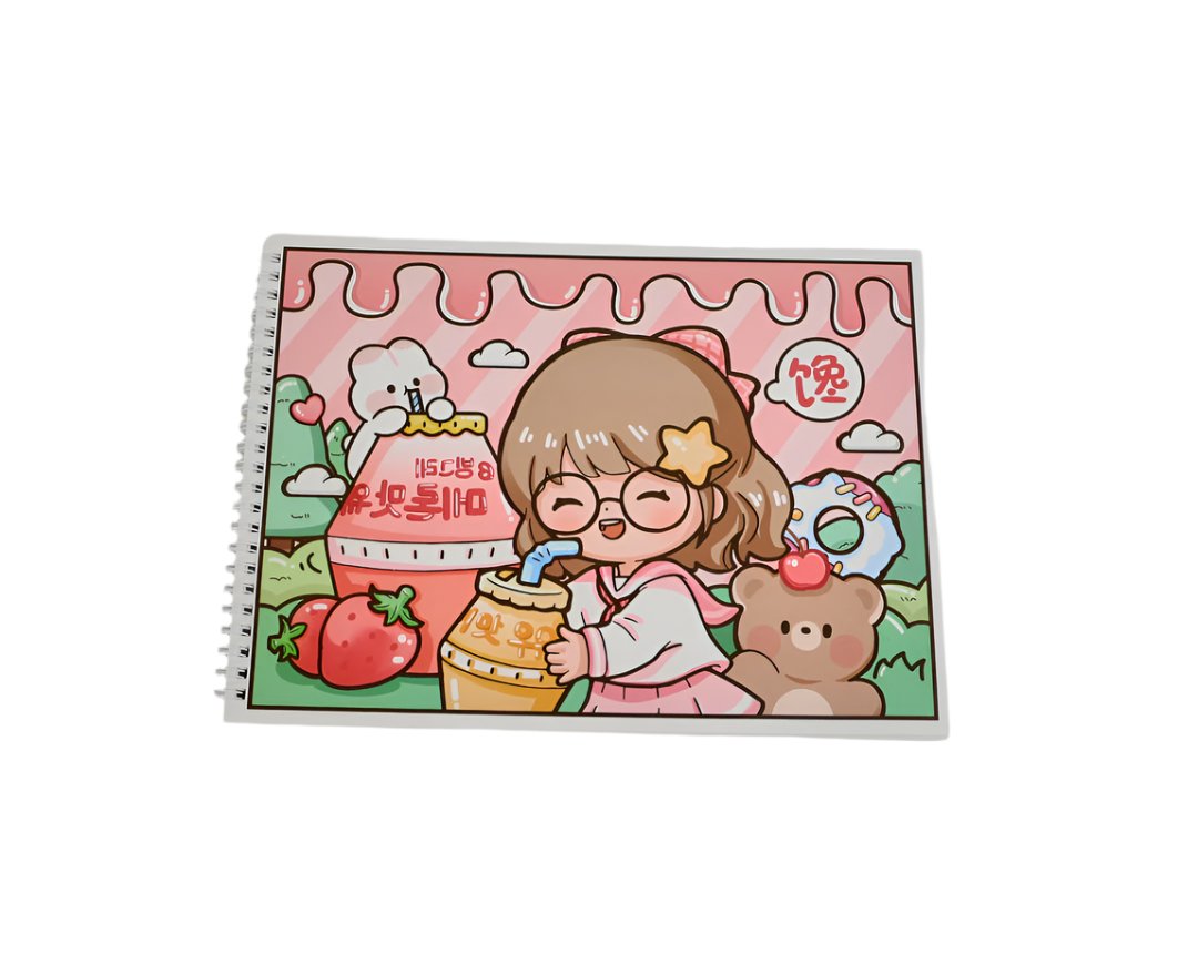 A4 small taro ball bdessert series winding notebook/mixed