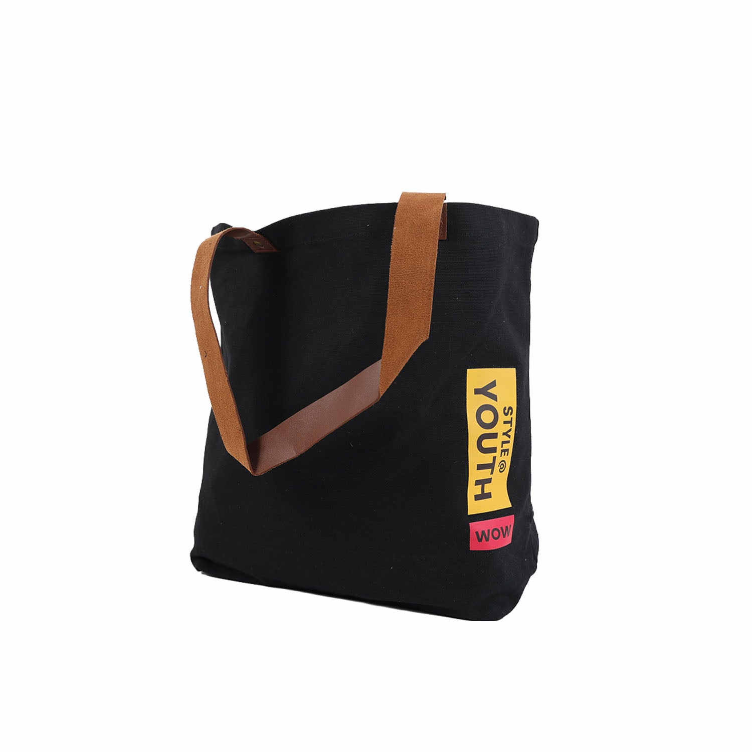 حقيبة كتف قماش-Fashion English large capacity canvas shoulder bag/mixed