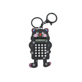Glasses Cowboy dog maze calculator keychain/Mixed