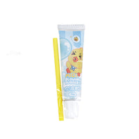 Blue bubble rubber toy in clear tube with yellow bubble wand, 15 g