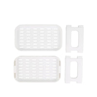 Double shelf storage/mixed